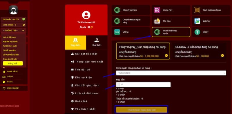 33Win Nạp Tiền – Hướng Dẫn Nạp Nhanh, An Toàn 2026 2 Lợi ích khi nạp tiền cá cược tại 33Win