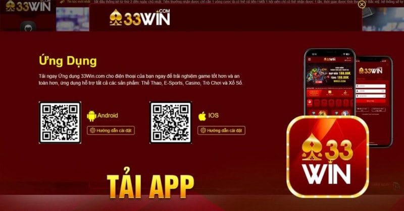 33Win Tải App – Hướng Dẫn Cài Đặt Nhanh Cho Người Mới 3 Hướng dẫn 33Win tải app chi tiết trên điện thoại